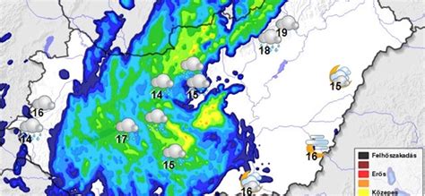 csapadékradar köpönyeg|Térképek